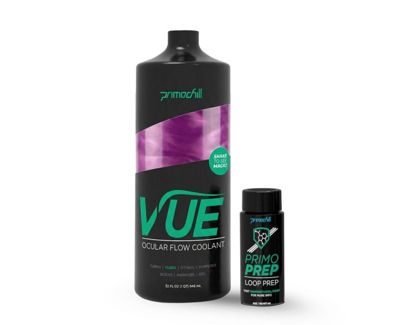 PrimoChill Vue - Computer WaterCooling Coolant, Visual Flow, Solid/Non-Transparent, Full Protection, PrimoPrep Included, Proudly Made in The USA - Candy Pink SX - Image 1